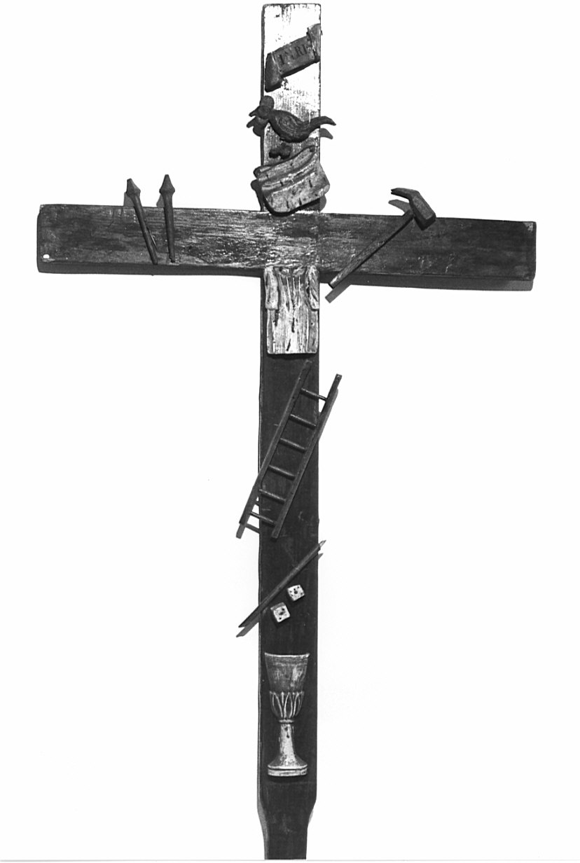 croce, opera isolata - bottega lombarda (sec. XVIII)