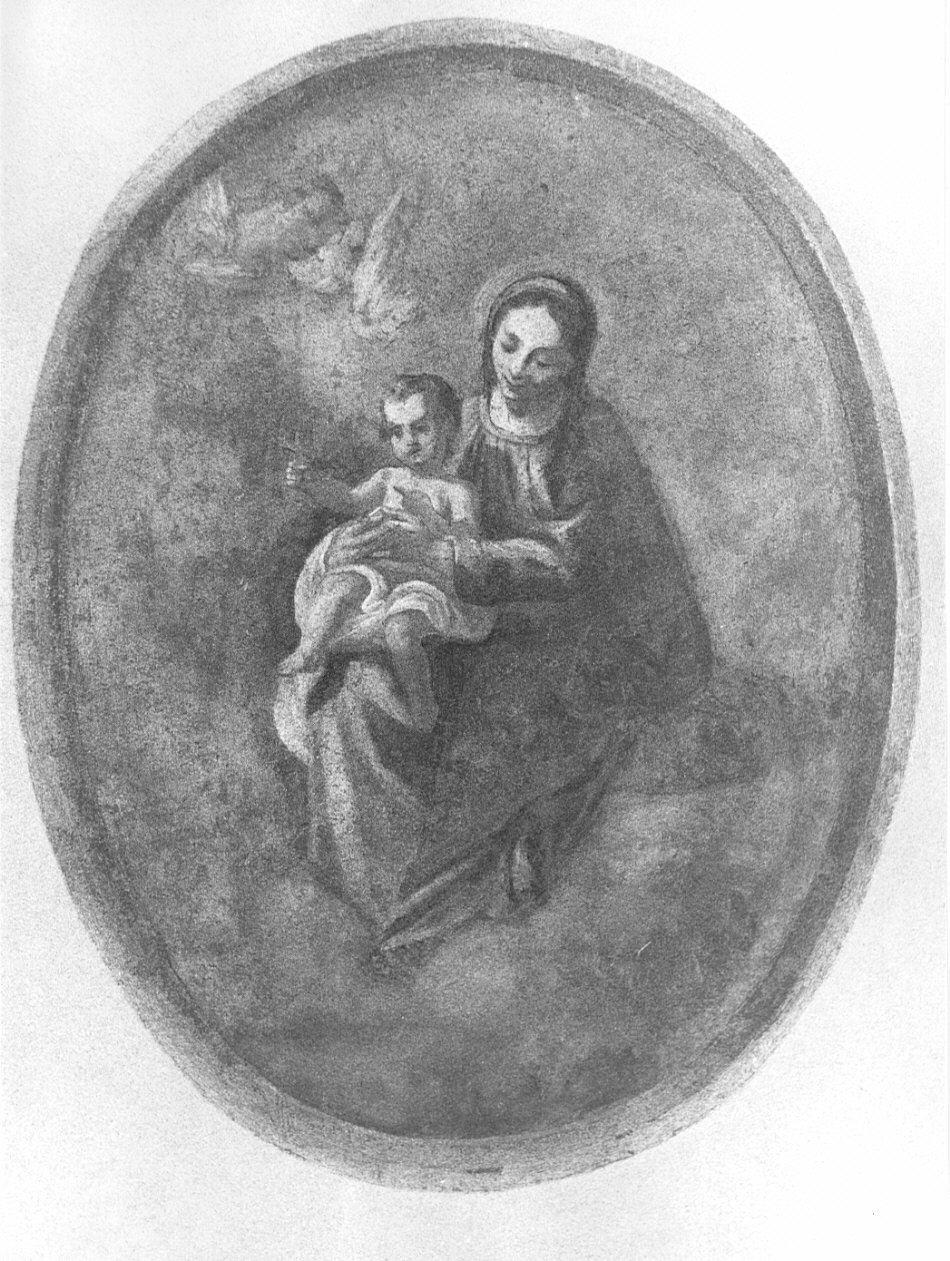 Madonna con Bambino (dipinto, opera isolata) - bottega lombarda (sec. XVIII)
