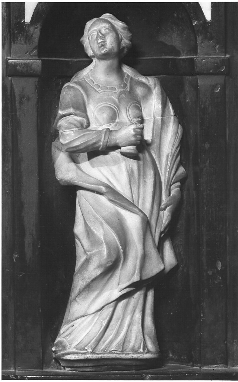 Sant'Agata (statua, elemento d'insieme) di Manni Bartolomeo (fine sec. XVII)
