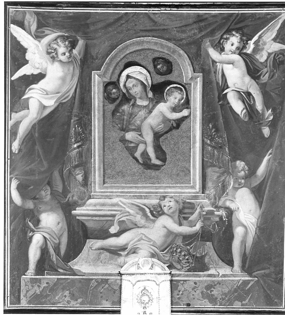 angeli (pala d'altare, opera isolata) - ambito lombardo (sec. XVII)