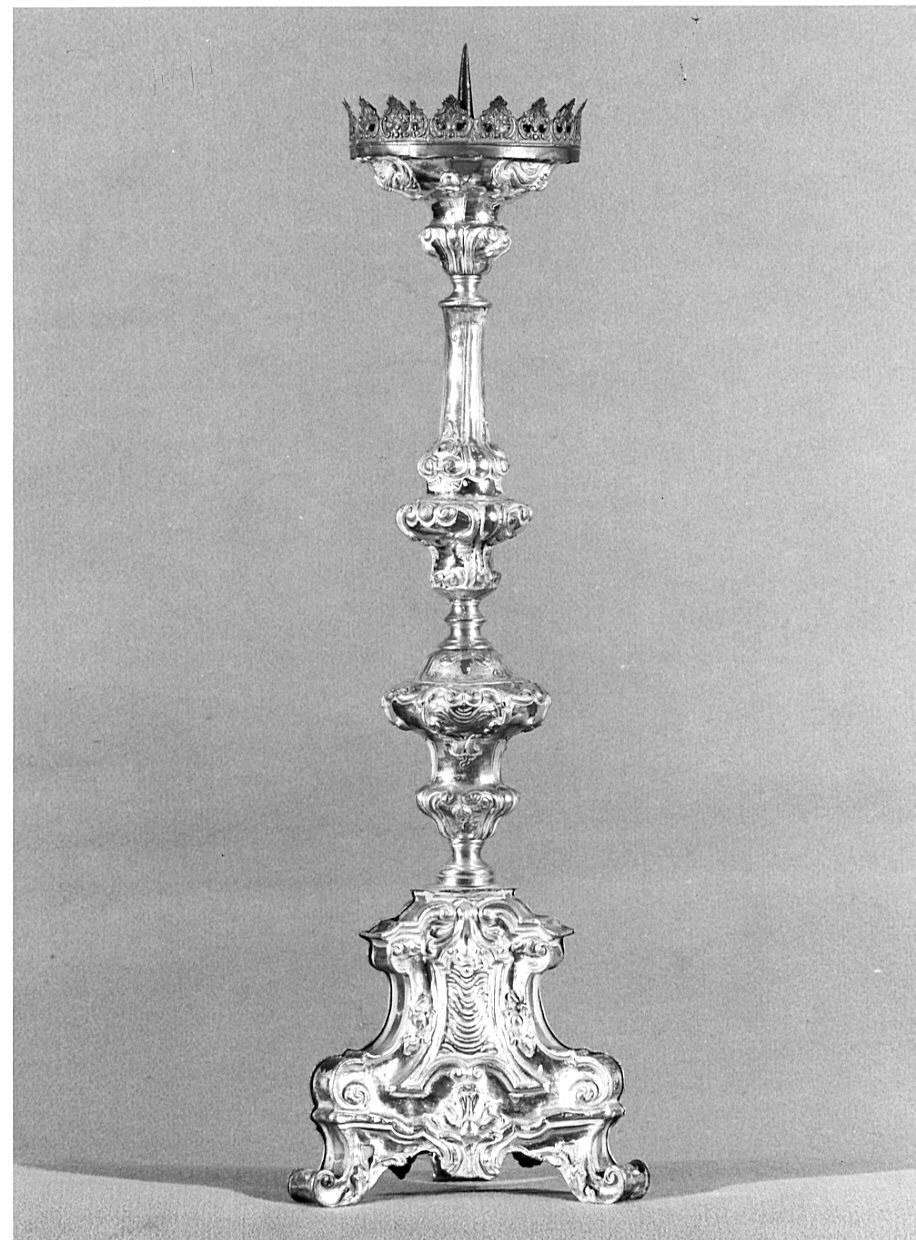 candeliere, serie - bottega lombarda (sec. XVIII)