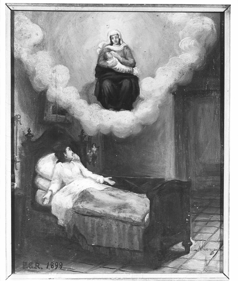 ex voto, opera isolata - ambito bergamasco (sec. XIX)