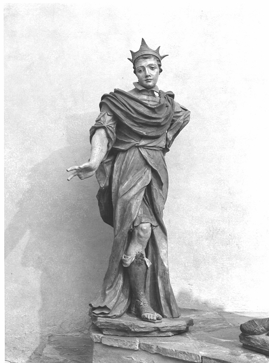 Gaspare (statua, elemento d'insieme) - bottega bergamasca (sec. XVI)