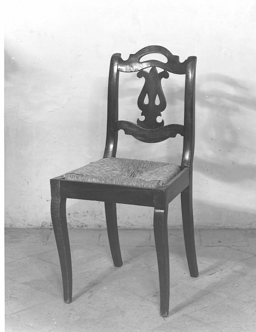 seggiola, coppia - bottega bergamasca (sec. XIX)