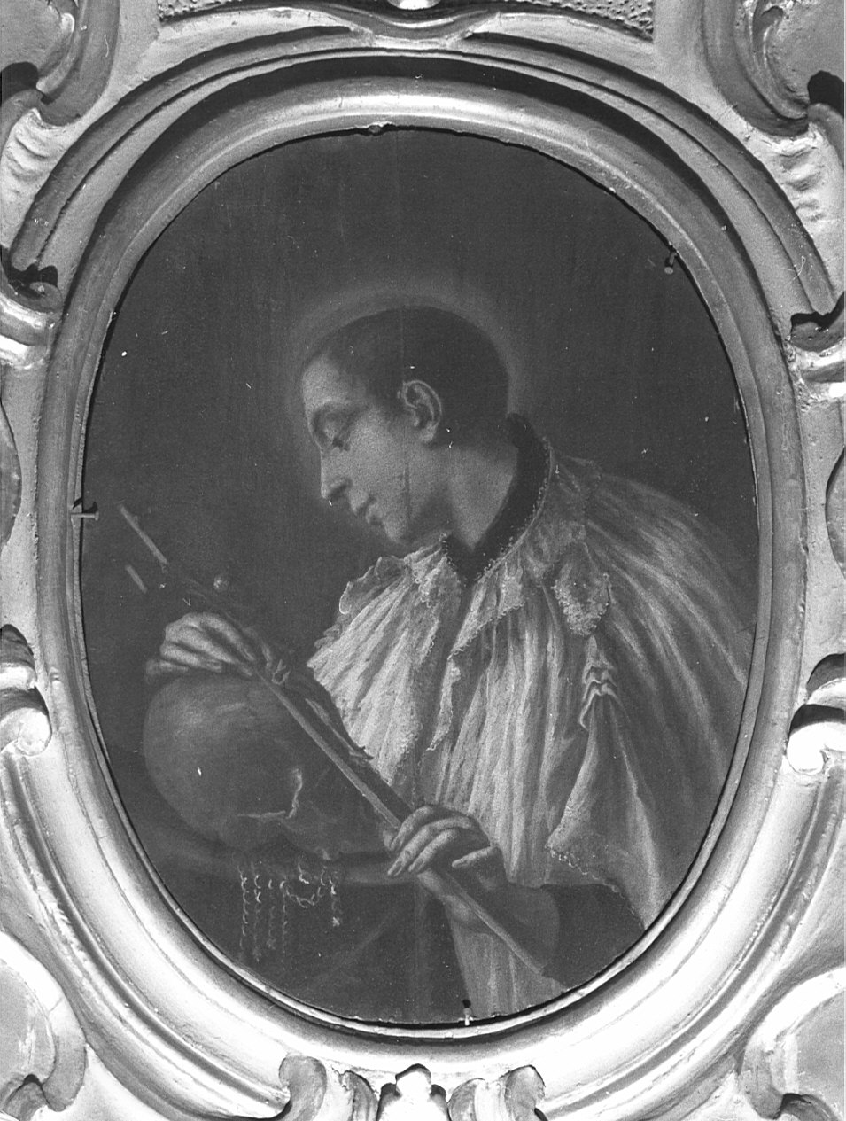 San Luigi Gonzaga (dipinto, elemento d'insieme) - ambito veneto (sec. XVIII)