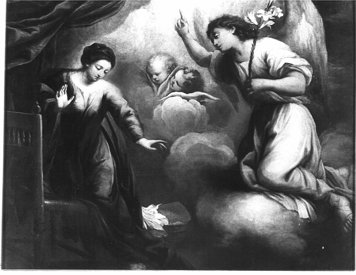 Annunciazione (dipinto, opera isolata) - ambito lombardo (prima metà sec. XVIII)