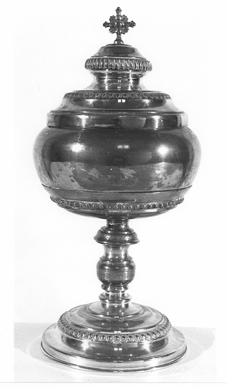 pisside, opera isolata - bottega bergamasca (sec. XIX)