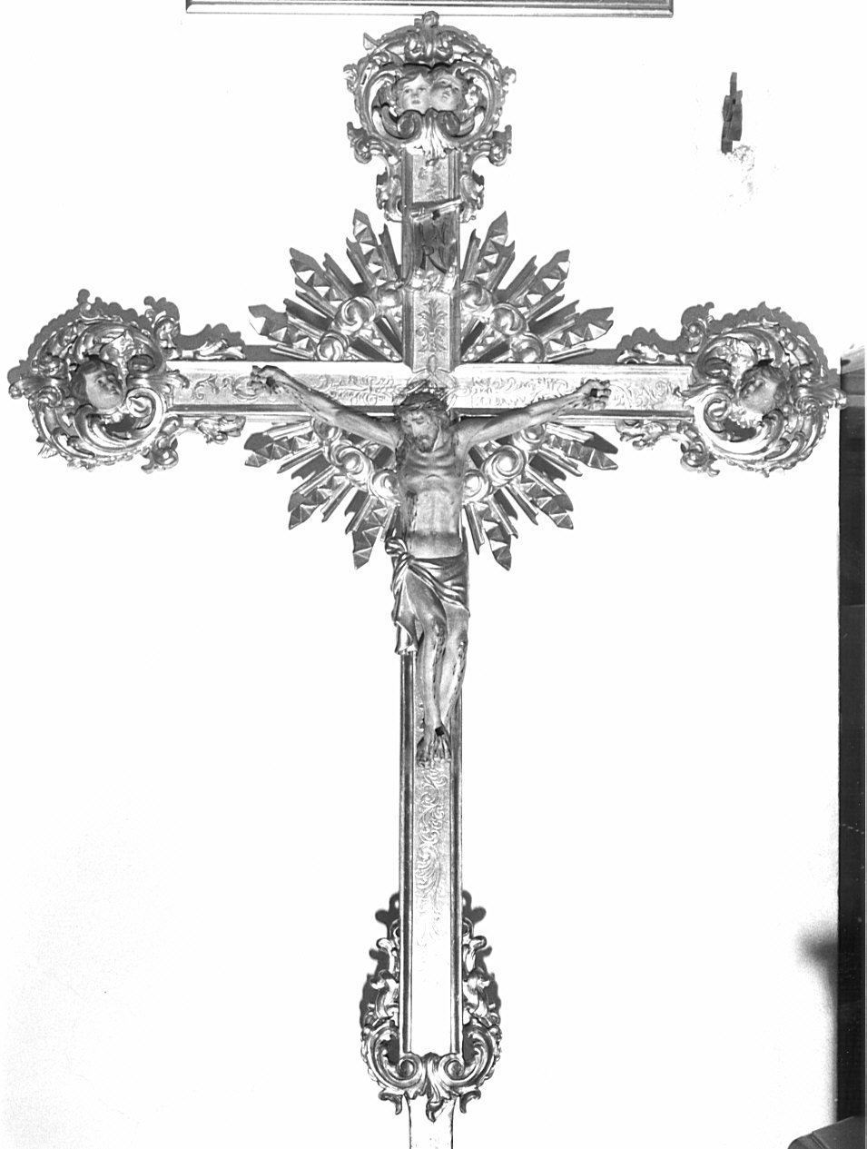 croce processionale, opera isolata - bottega lombarda (sec. XIX)