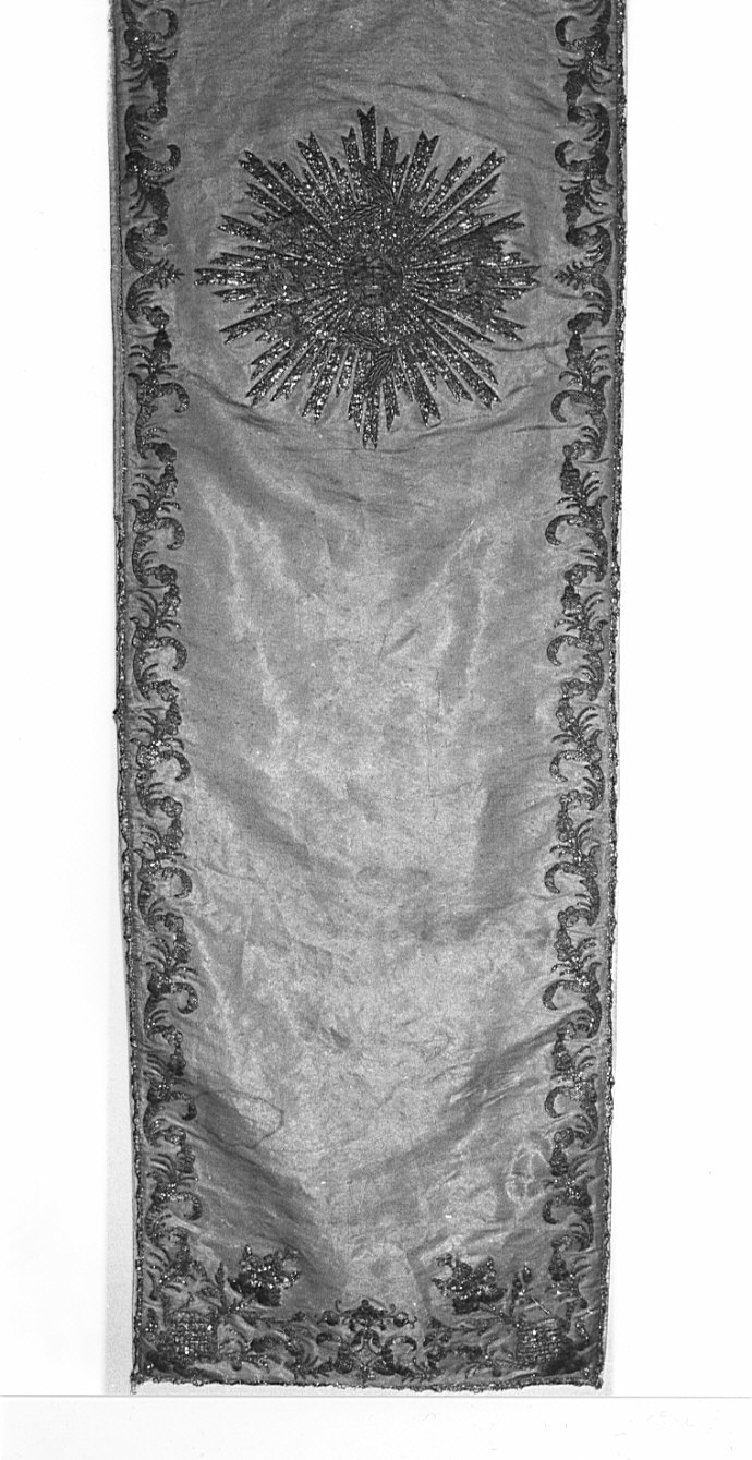 velo omerale, opera isolata - manifattura lombarda (?) (fine sec. XVIII)