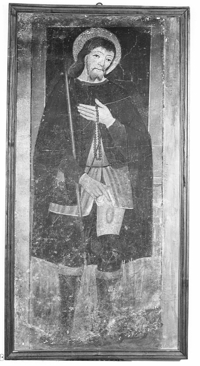 San Rocco (dipinto, opera isolata) - ambito lombardo (sec. XVI)