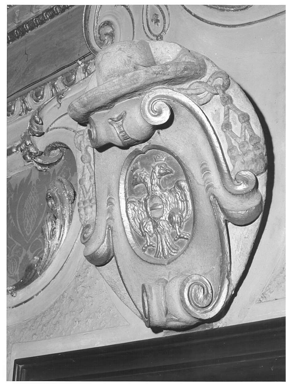 stemma cardinalizio (scultura, opera isolata) - bottega bergamasca (seconda metà sec. XVII)
