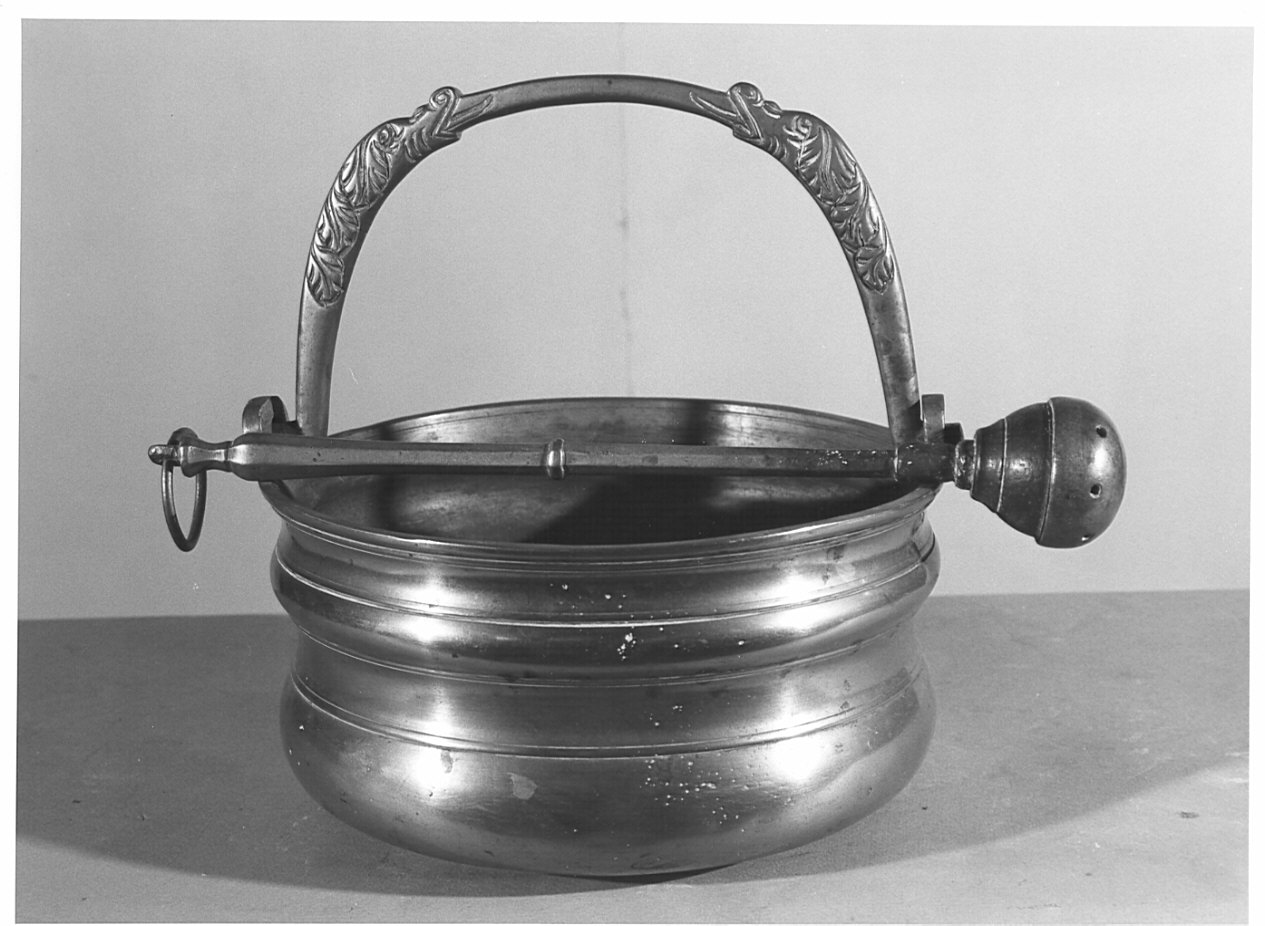 servizio per aspersione, opera isolata - bottega bergamasca (secc. XVII/ XVIII)