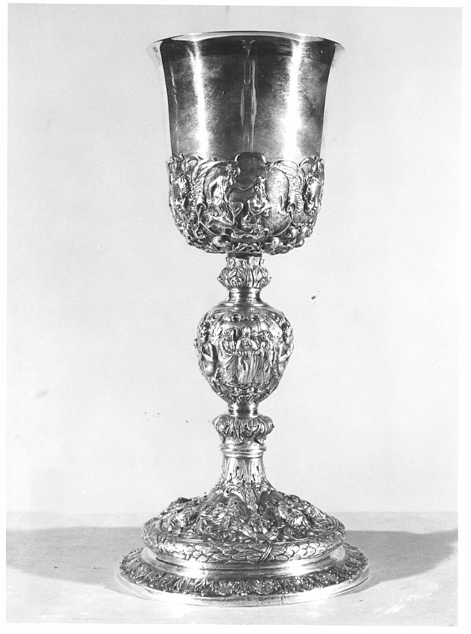 storie della vita di Maria Vergine e di Cristo (calice, opera isolata) - bottega veneta (secc. XVIII/ XIX)