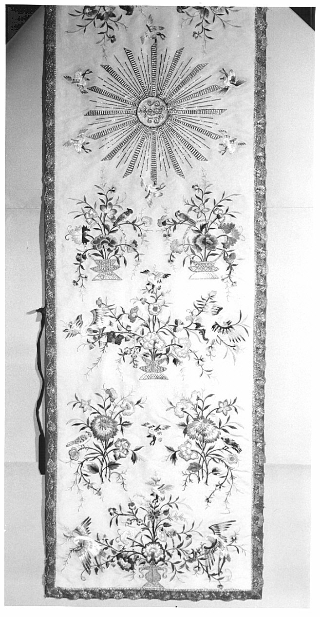 velo omerale, opera isolata - manifattura italiana (sec. XVIII, sec. XIX)