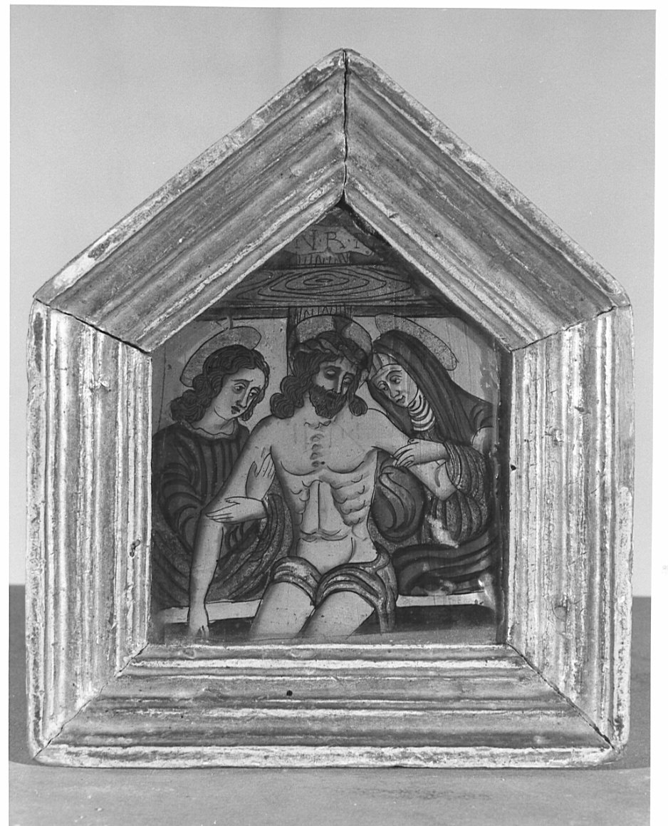 cornice di dipinto, opera isolata - bottega lombarda (fine/inizio secc. XVI/ XVII)