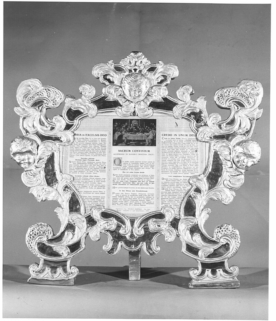 cartagloria, serie - bottega lombarda (sec. XVIII)