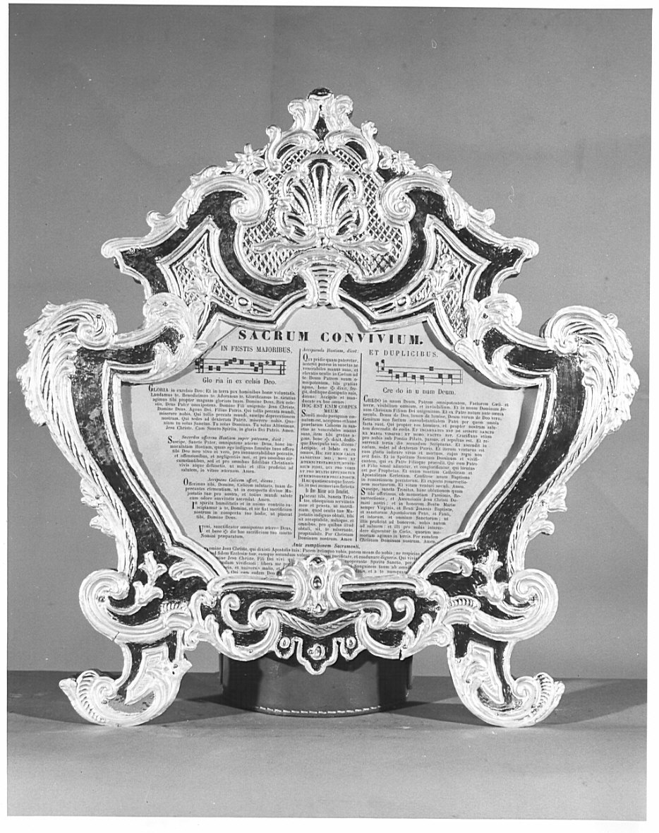 cartagloria, serie - bottega lombarda (seconda metà sec. XVIII)