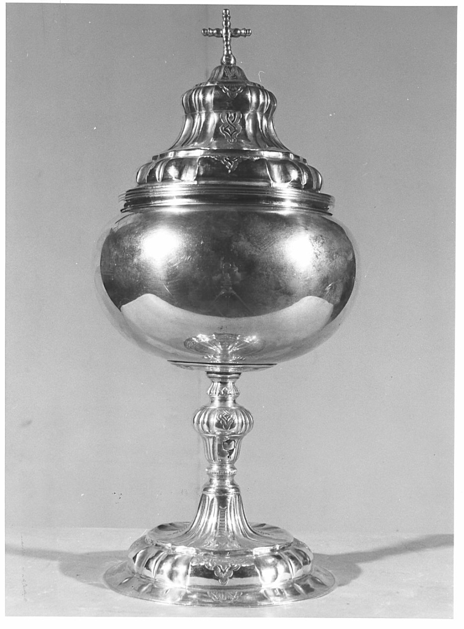 pisside, opera isolata - bottega lombarda (sec. XVIII)