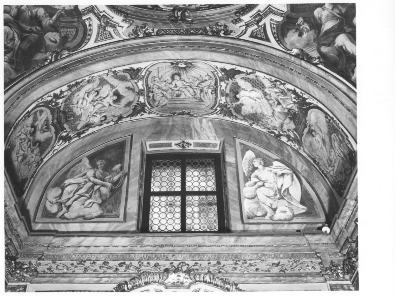 Misteri del rosario (misteri gloriosi) (dipinto, ciclo) di Monti Francesco, Zanardi Giovanni (sec. XVIII)