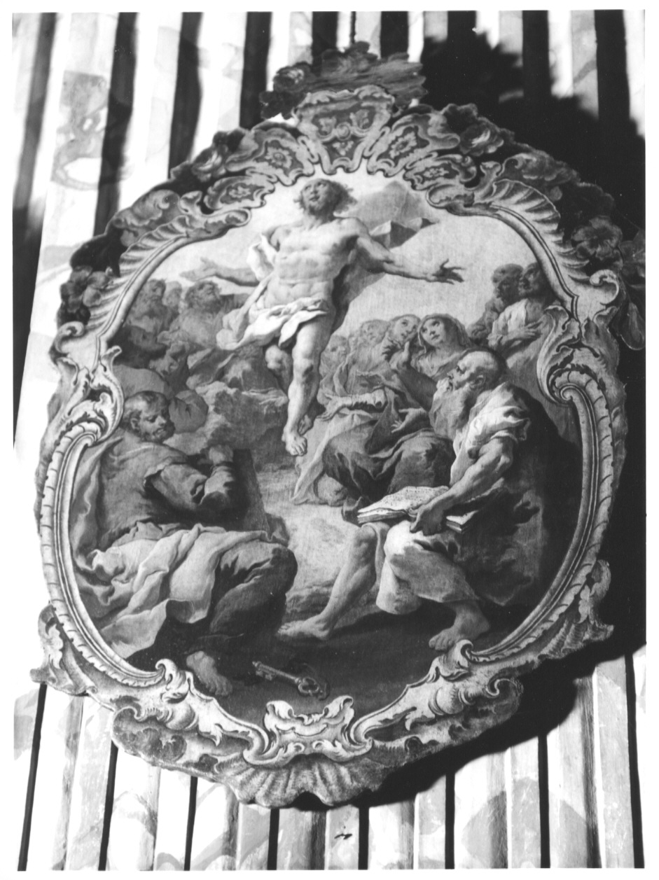 L'Ascensione, ascensione di Cristo (dipinto, opera isolata) di Orelli Giuseppe Antonio (bottega) (sec. XVIII)