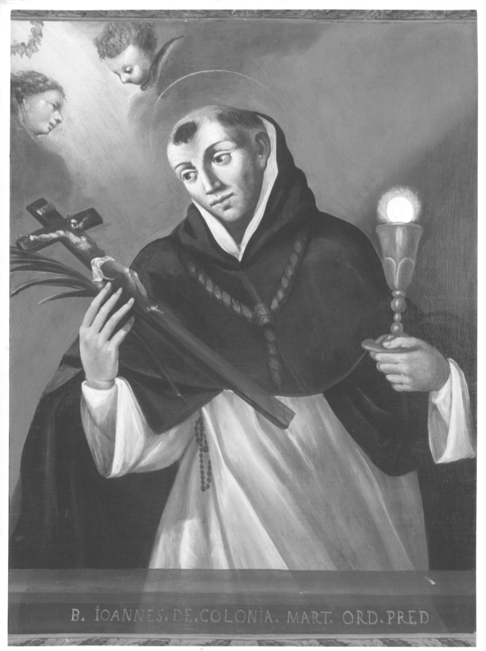 ritratto di Beato Giovanni Heer (dipinto, opera isolata) - ambito bergamasco (secc. XVII/ XVIII)