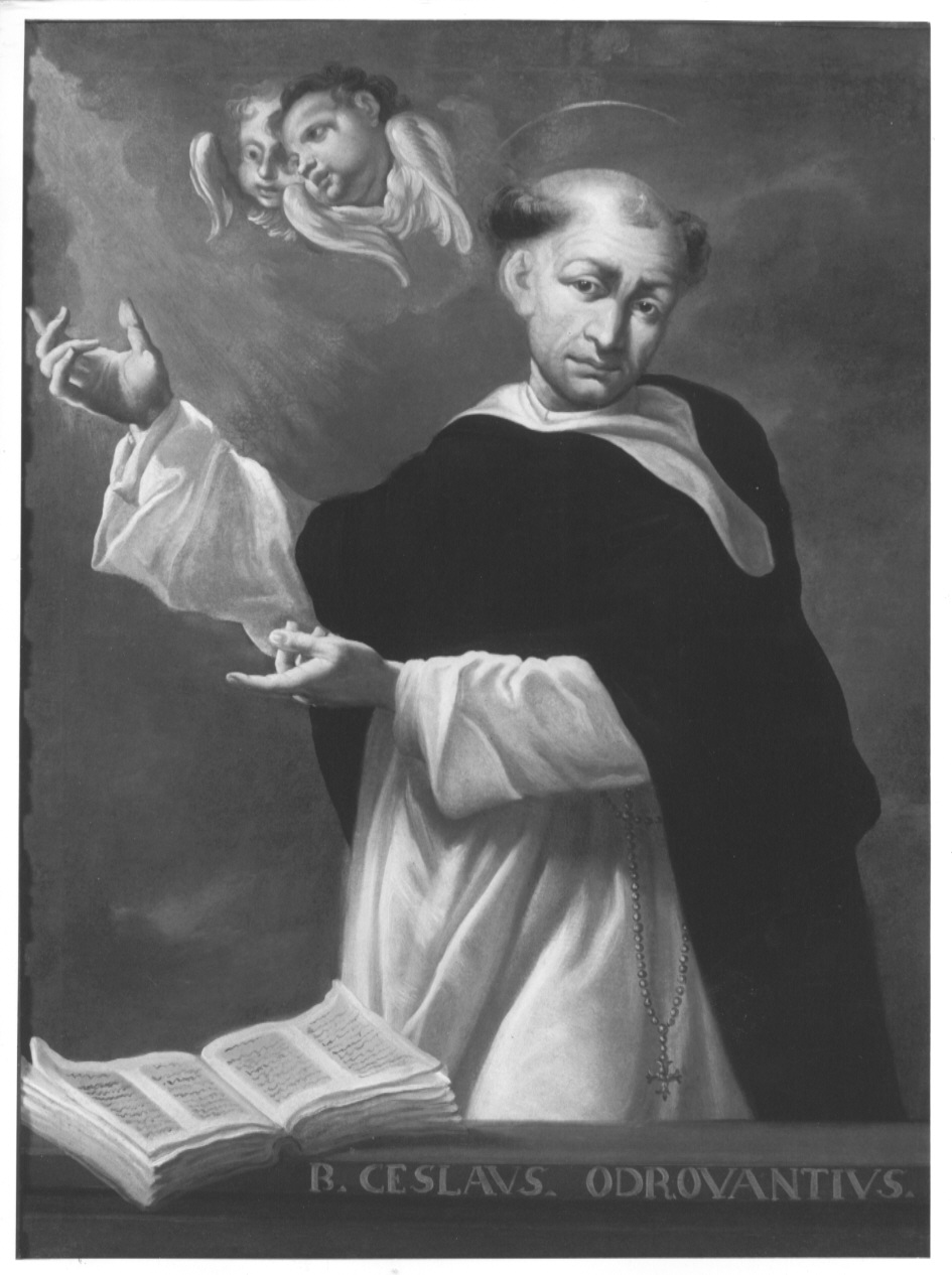 ritratto di Beato Ceslao Odrowaz di Cracovia (dipinto, opera isolata) - ambito bergamasco (sec. XVIII)