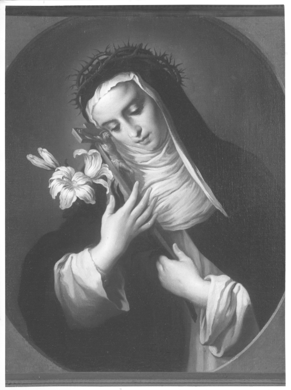 Santa Caterina da Siena (dipinto, opera isolata) - ambito bergamasco (sec. XVII)