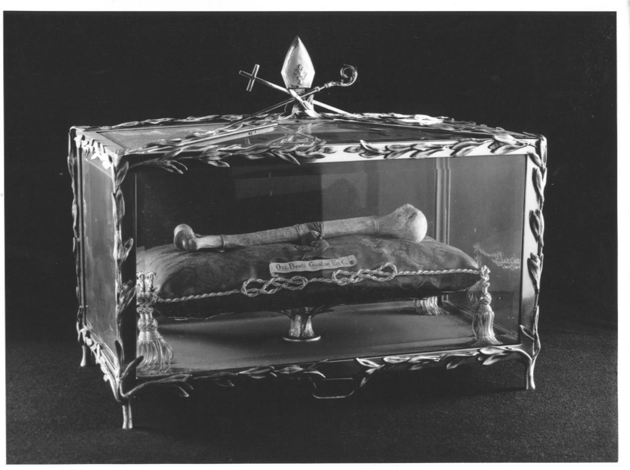 reliquiario a teca - a urna, opera isolata - bottega lombarda (sec. XX)