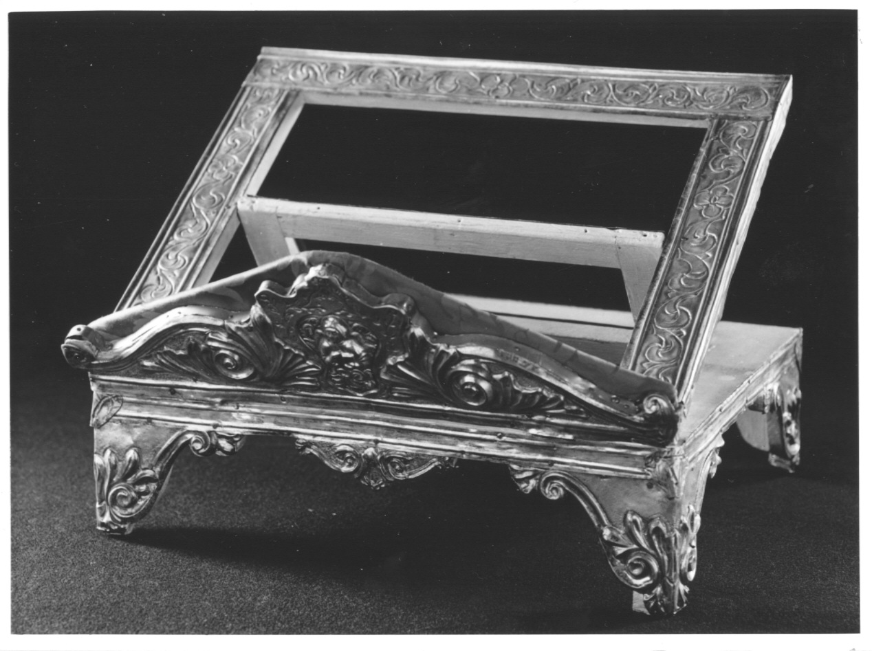 leggio d'altare, opera isolata - bottega bergamasca (sec. XIX)