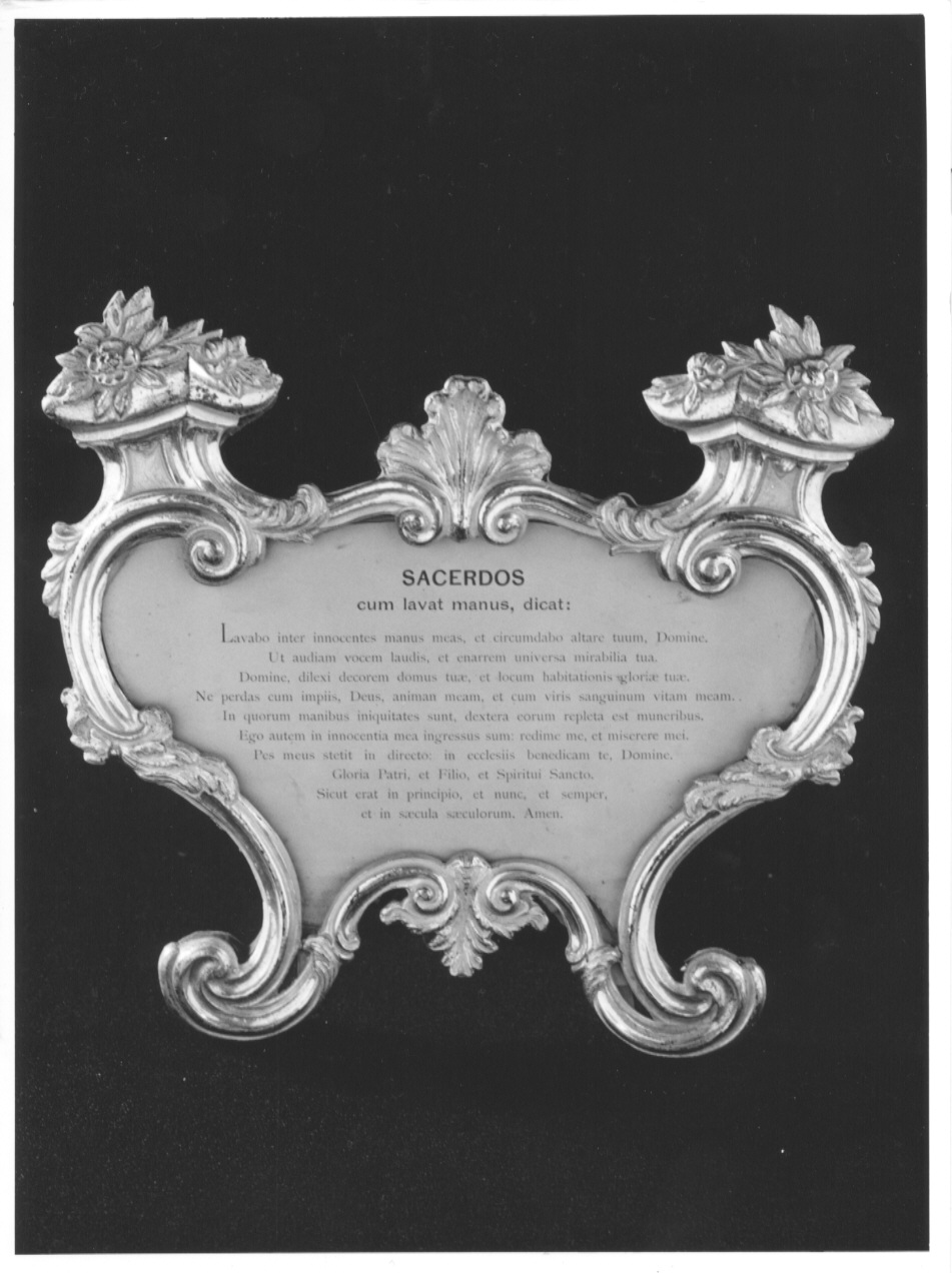 cartagloria, serie - bottega Italia settentrionale (sec. XVIII)