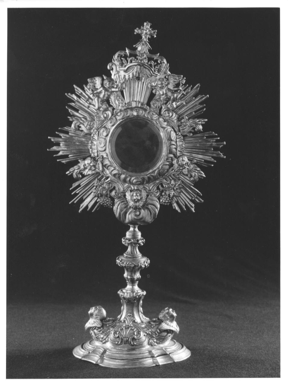 ostensorio, opera isolata - ambito Italia settentrionale (sec. XIX)
