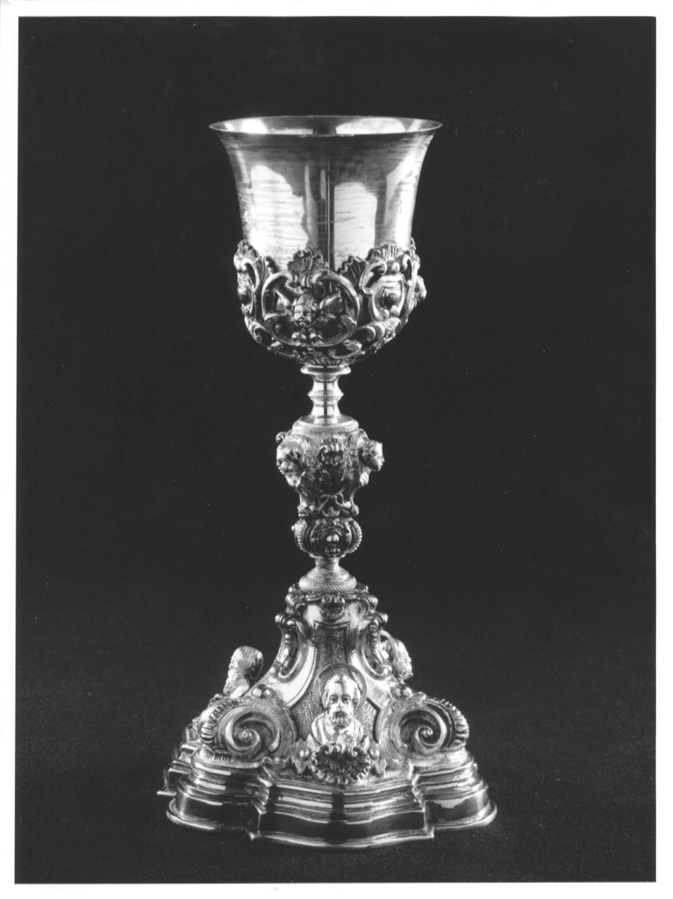 calice, opera isolata - bottega milanese (fine/inizio secc. XIX/ XX)