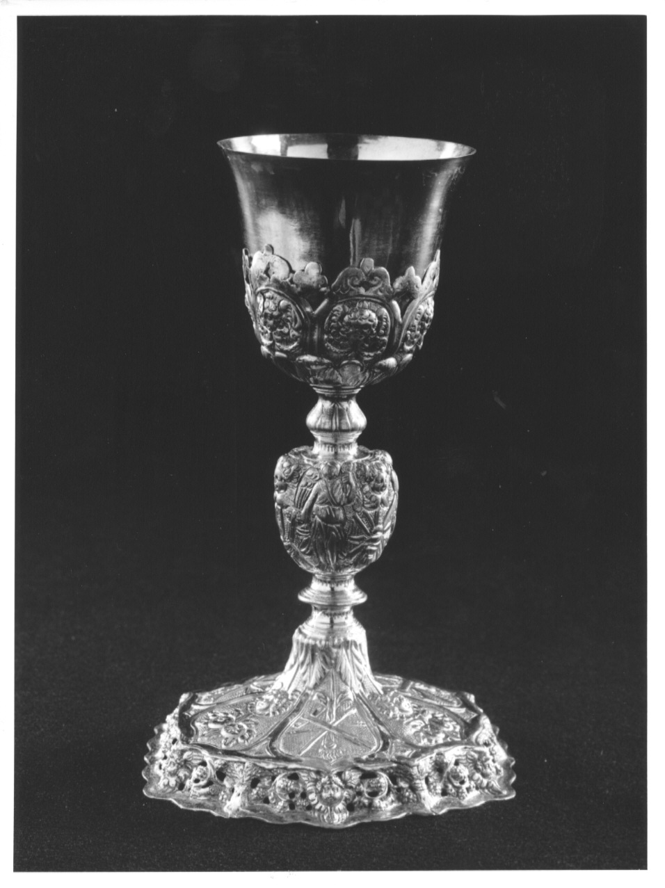 calice, opera isolata - bottega lombarda (sec. XX)