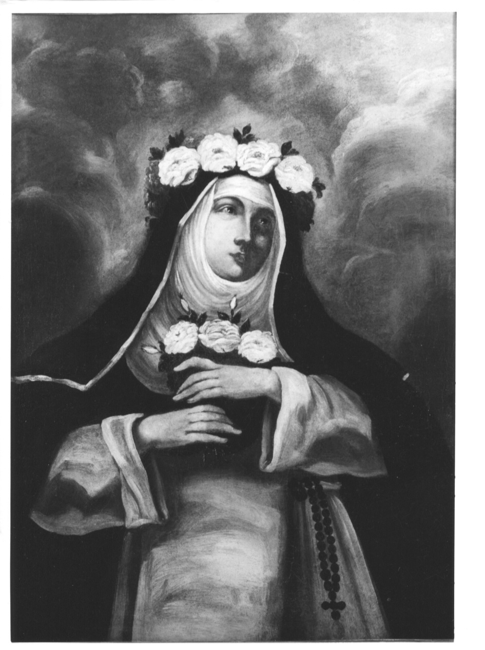 Santa rosa da Lima (dipinto, opera isolata) - ambito bergamasco (seconda metà sec. XVII)