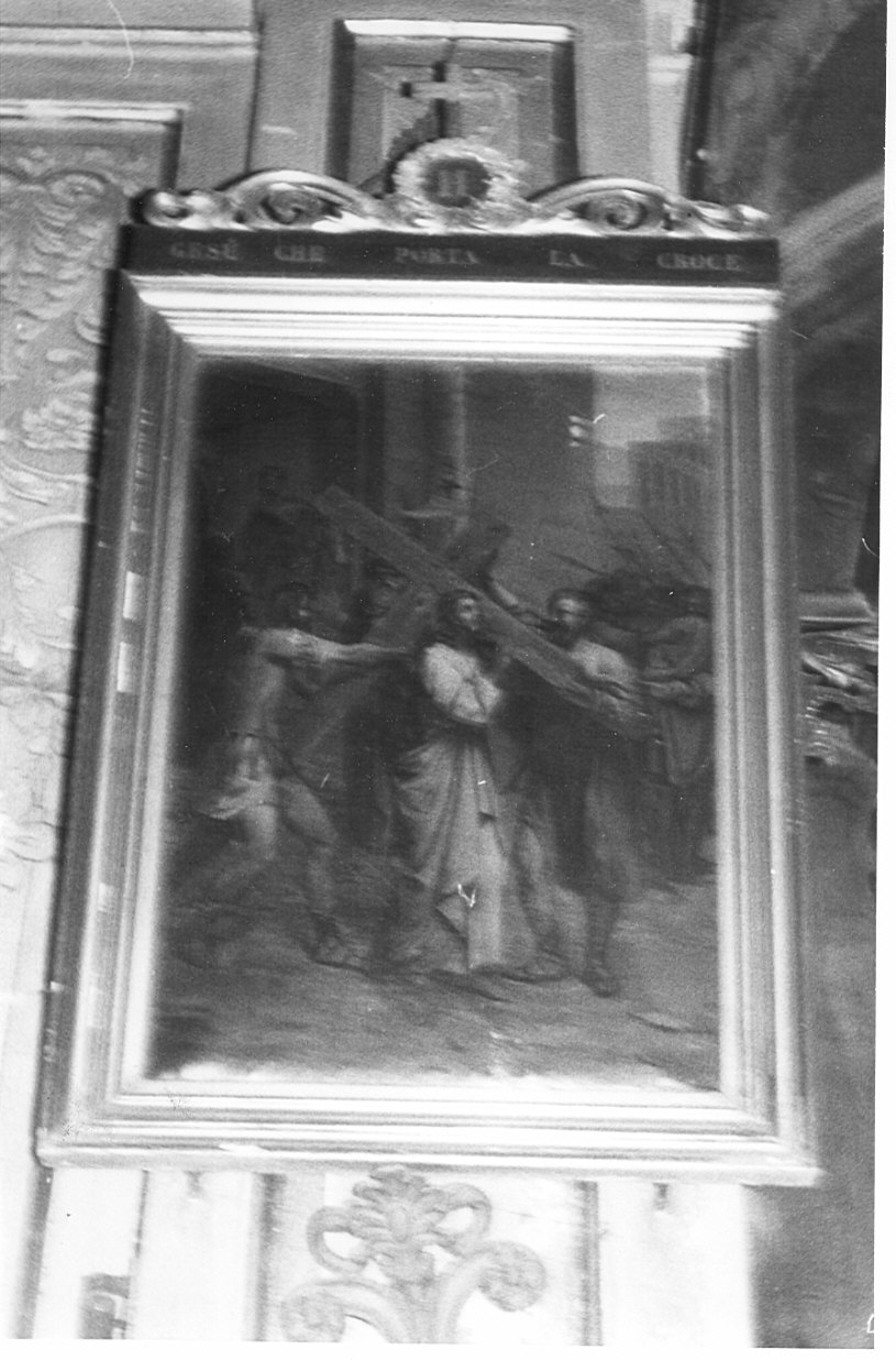 stazioni della via crucis (dipinto, serie) di Volpi Giuliano (sec. XIX)