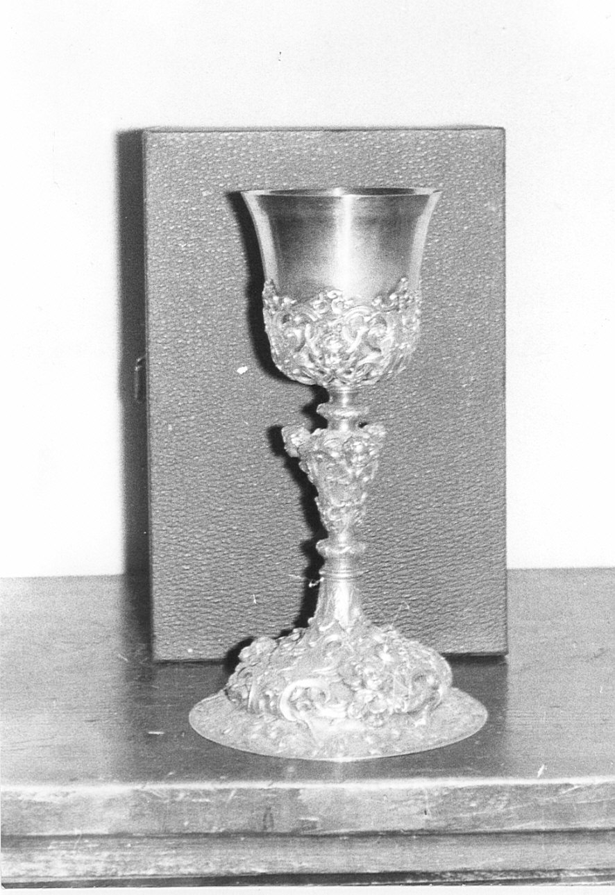 calice, opera isolata - bottega lombarda (sec. XVIII)