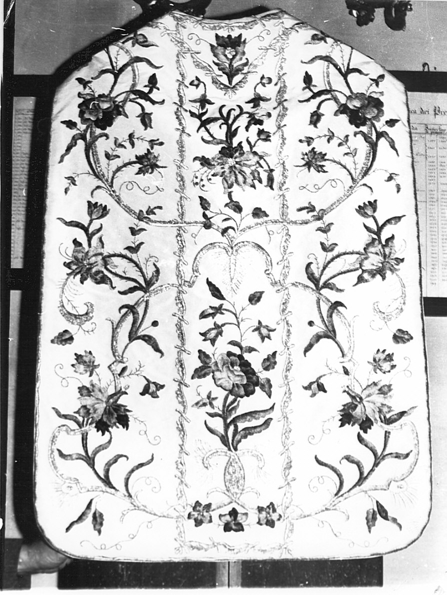 paramento liturgico, insieme - manifattura lombarda (sec. XVIII)