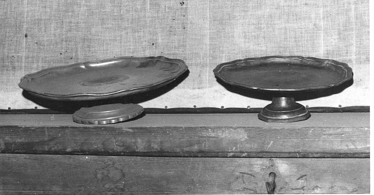 piatto, serie - bottega lombarda (sec. XVIII)