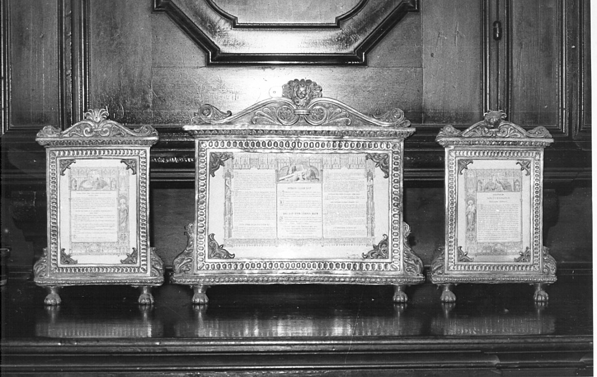 cartagloria, serie - bottega lombarda (seconda metà sec. XIX)