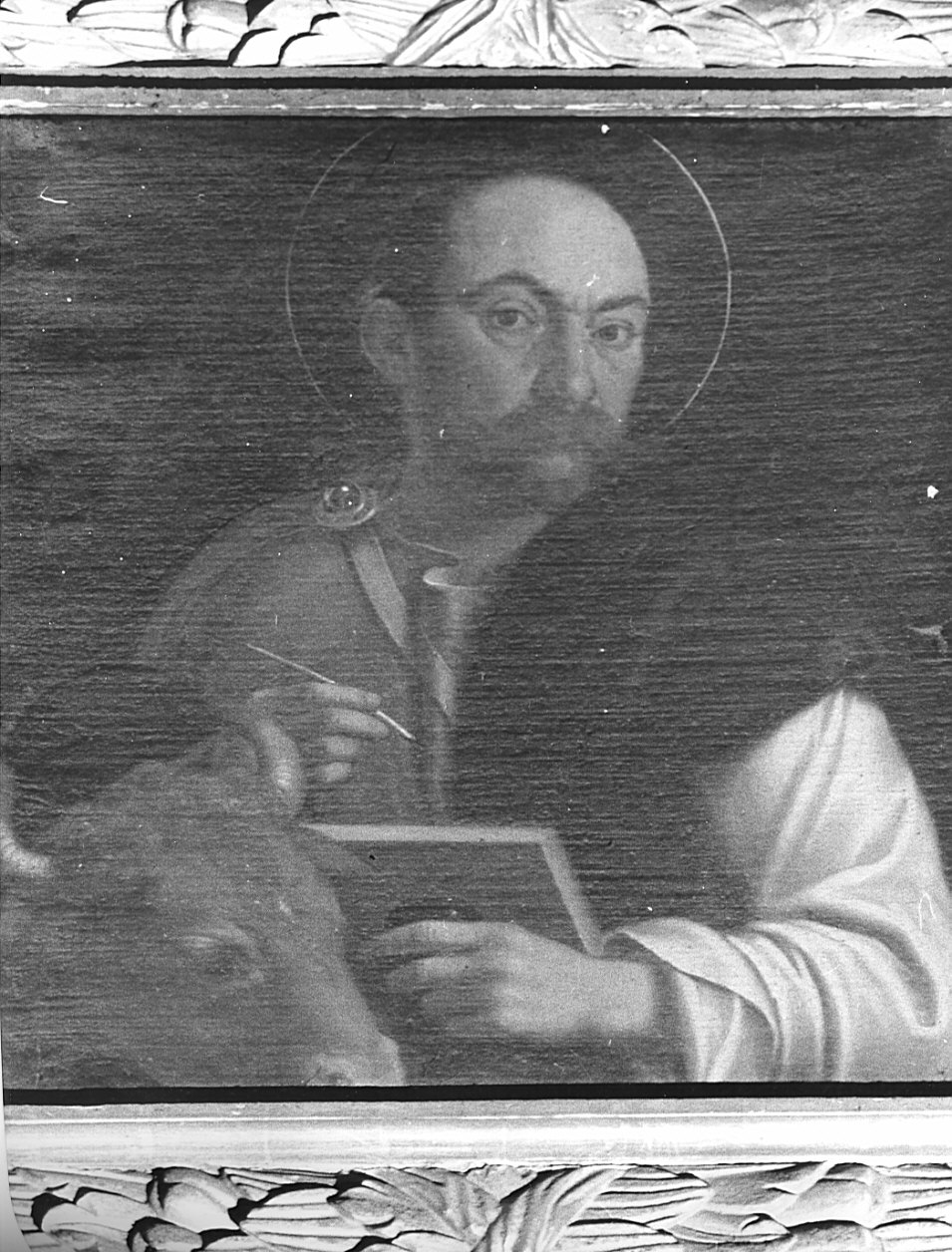San Luca (dipinto, elemento d'insieme) - ambito lombardo (fine/inizio secc. XVI/ XVII)
