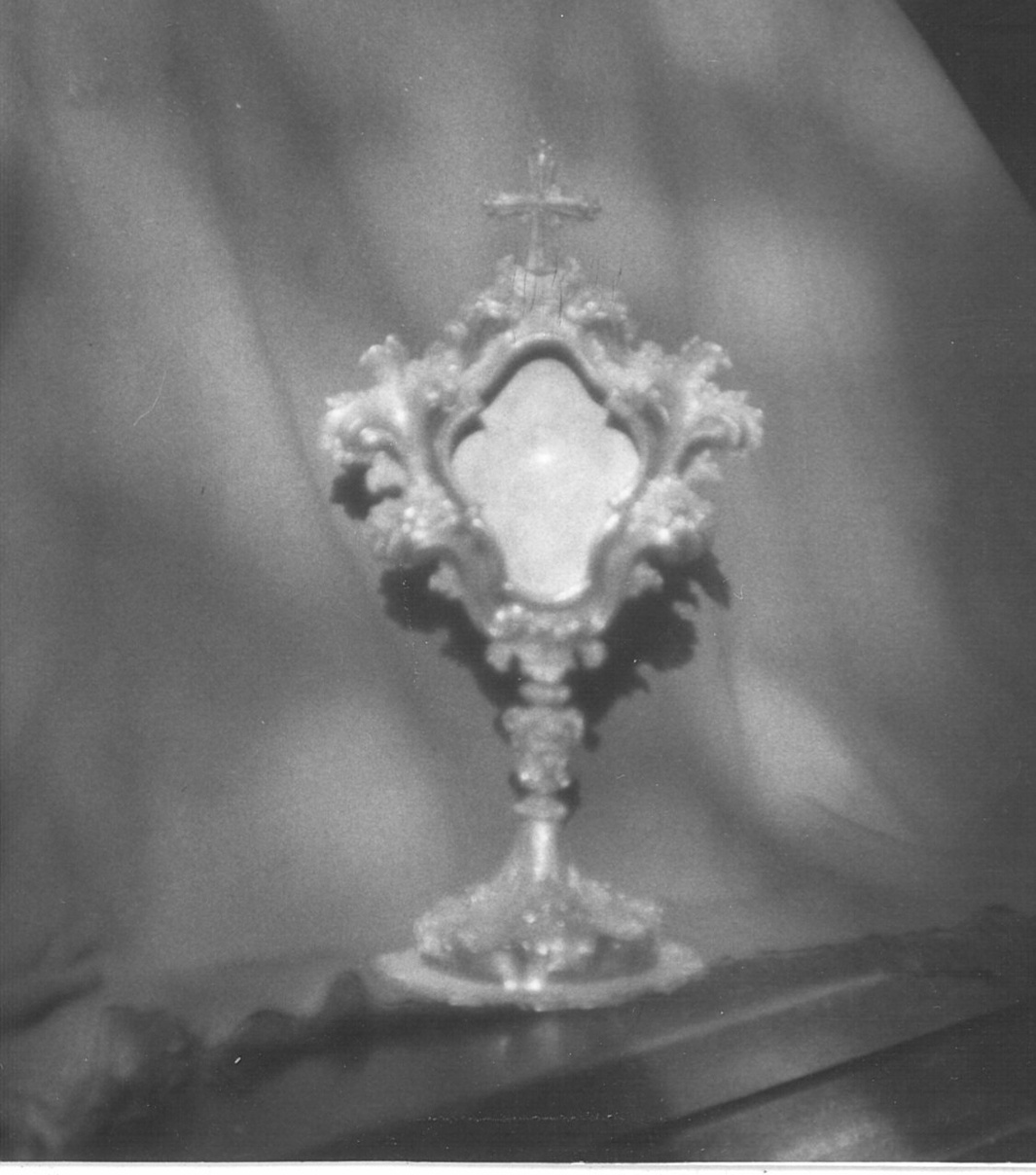 reliquiario - a ostensorio, serie - bottega lombarda (sec. XVIII)