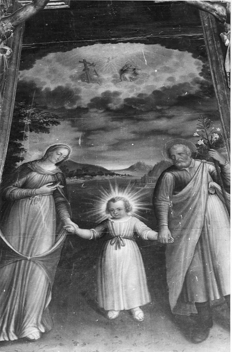 Sacra Famiglia (dipinto, opera isolata) - ambito Italia nord-orientale (prima metà sec. XIX)