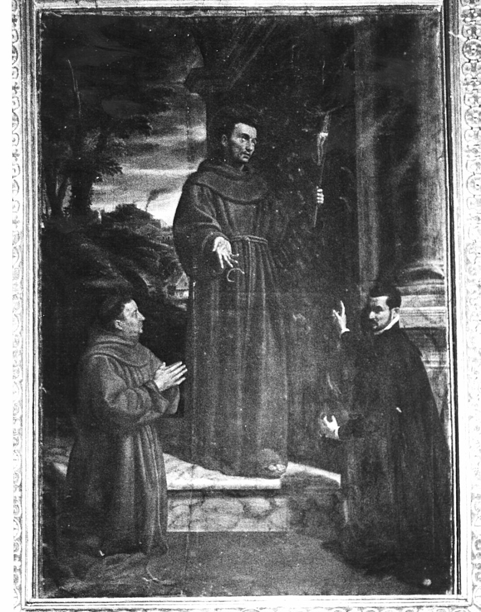 San Diego d'Alcalà (dipinto, opera isolata) di Cavagna Gian Paolo (seconda metà sec. XVI)