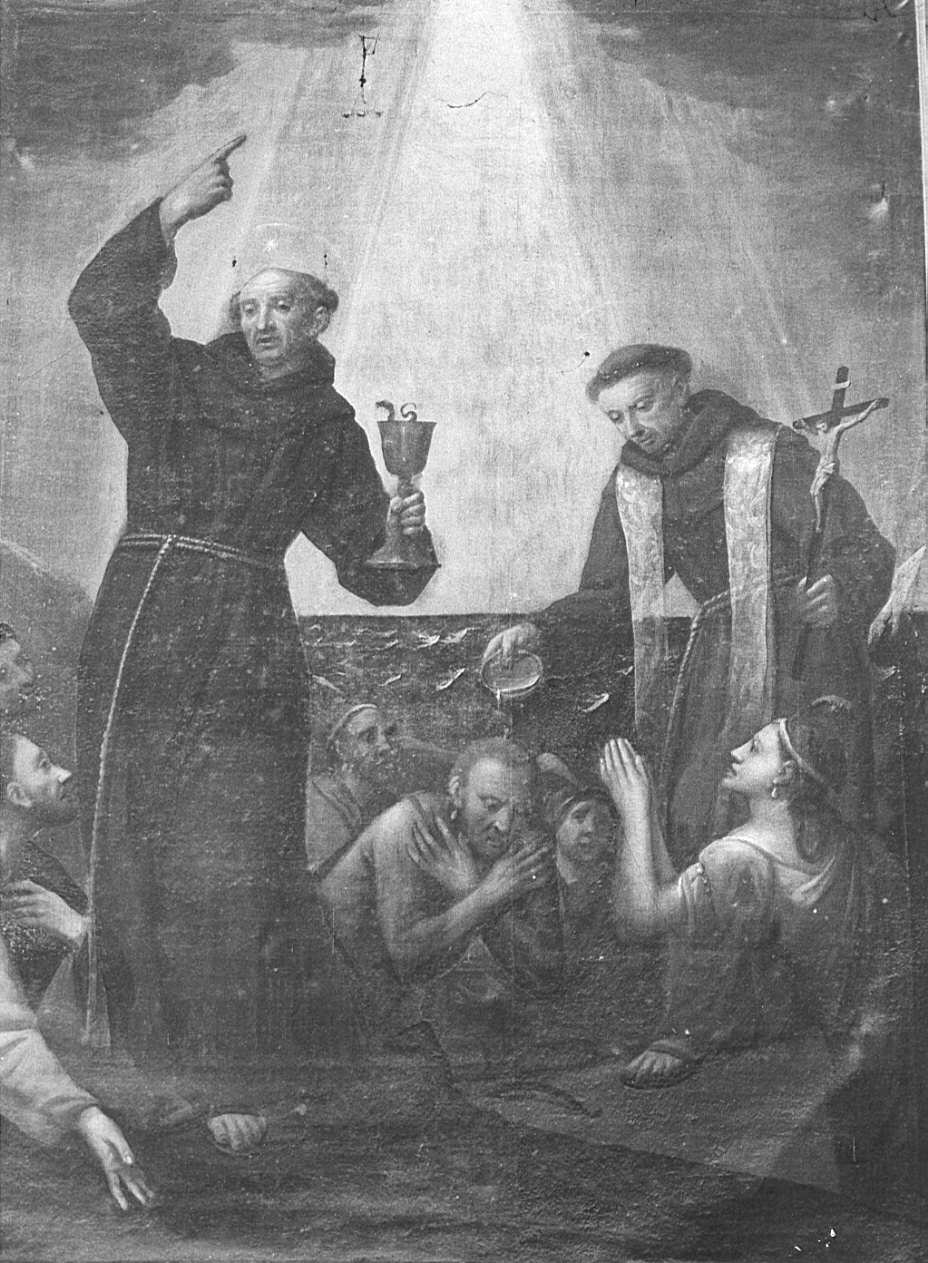 San Diego d'Alcalà (dipinto, opera isolata) - ambito lombardo (sec. XVII)