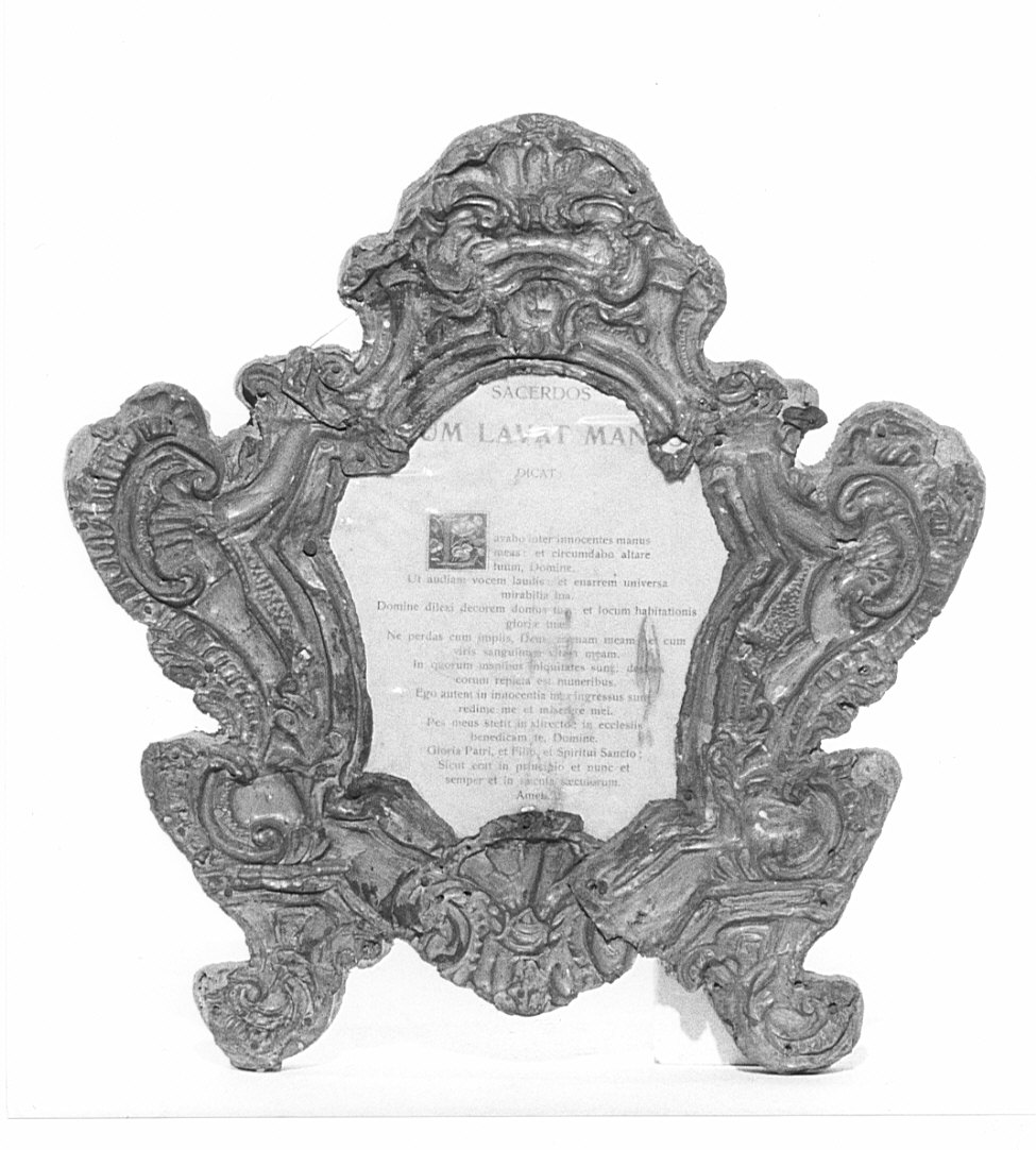 cartagloria, serie - bottega lombarda (metà sec. XVIII)