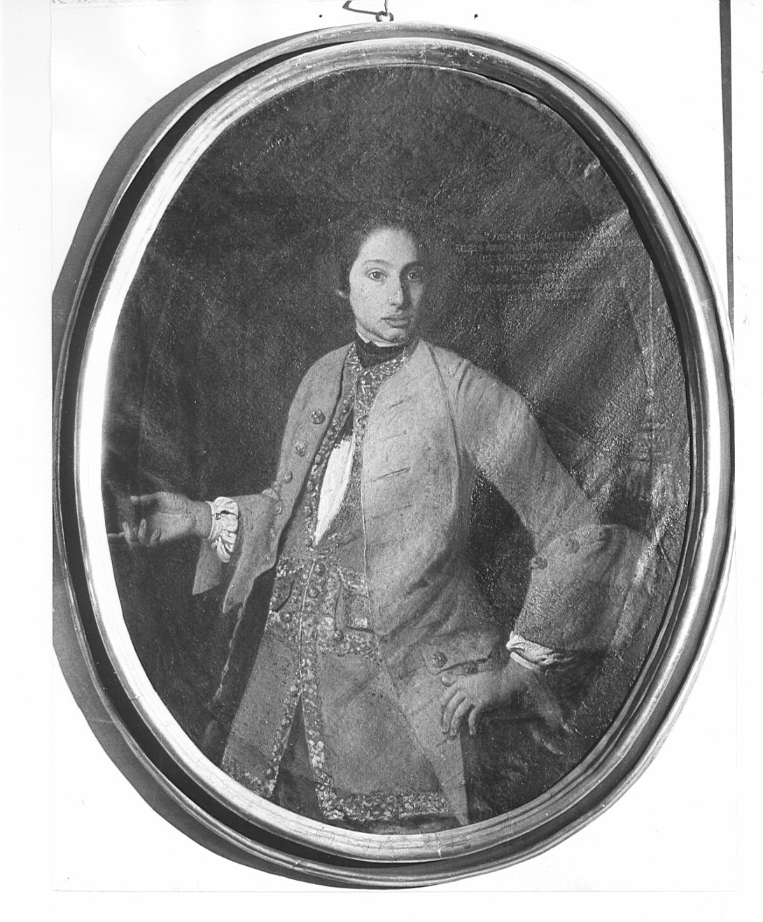 ritratto di Gentiluomo di casa Alberici (dipinto, opera isolata) - ambito lombardo (sec. XVIII)