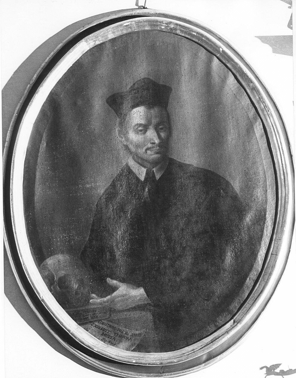 ritratto di un Sacerdote di casa Alberici (dipinto, opera isolata) - ambito lombardo (seconda metà sec. XVIII)