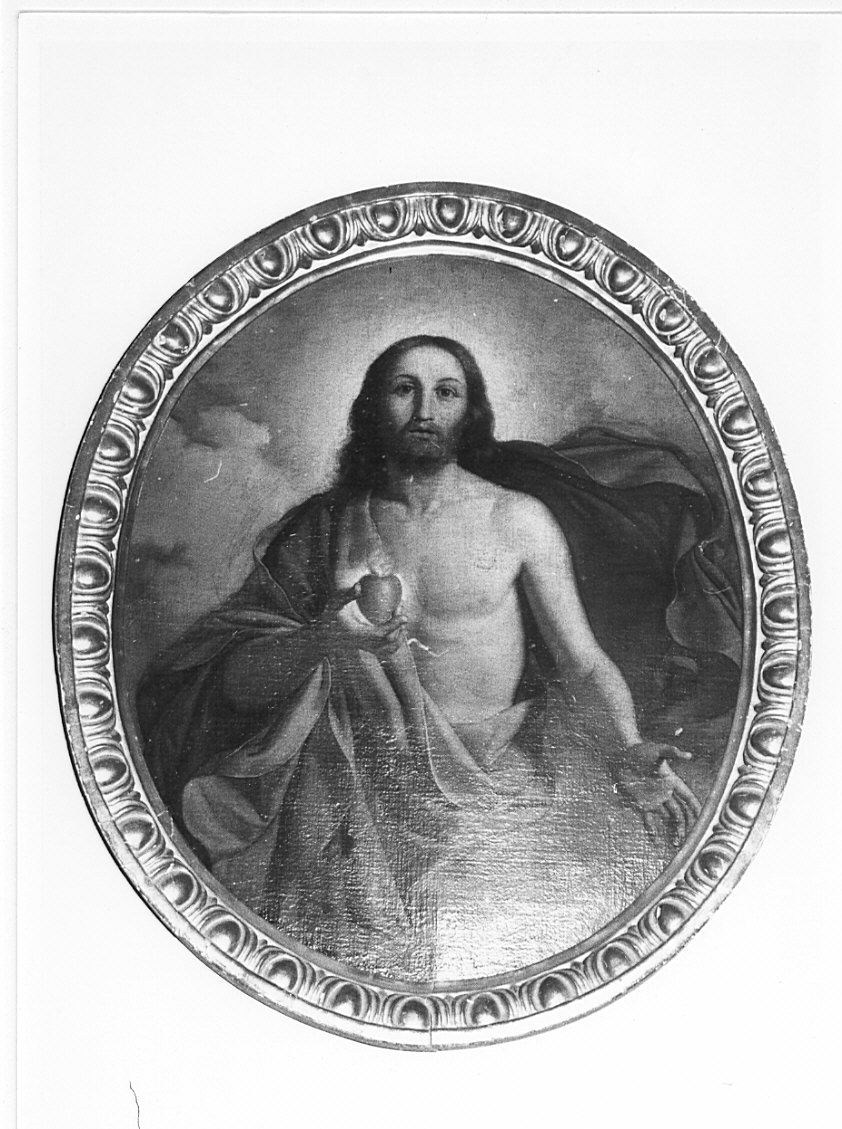 Sacro Cuore di Gesù (dipinto, opera isolata) di Guadagnini Antonio (attribuito) (seconda metà sec. XIX)