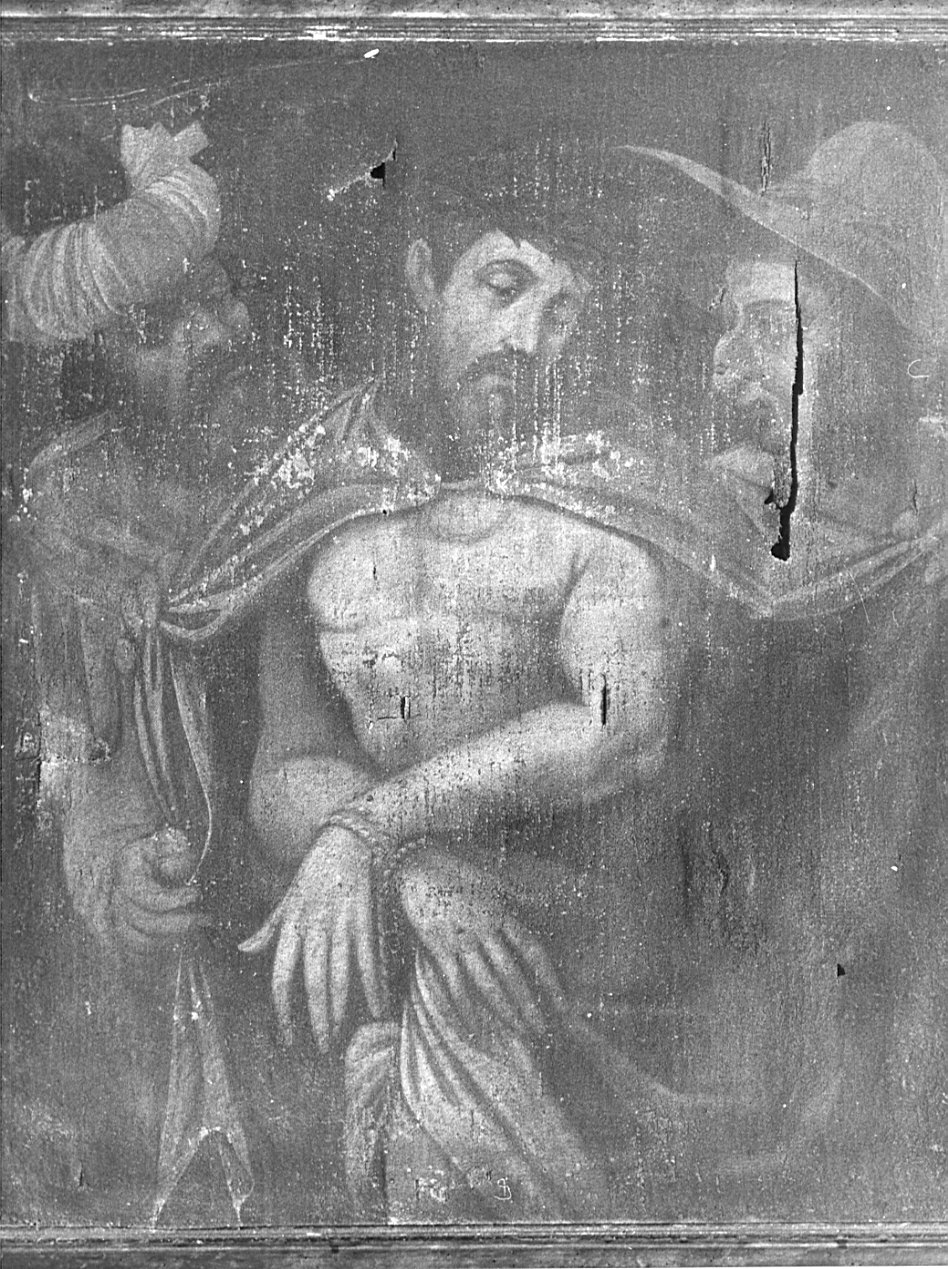 Ecce Homo (dipinto, opera isolata) - ambito lombardo (seconda metà sec. XVI)