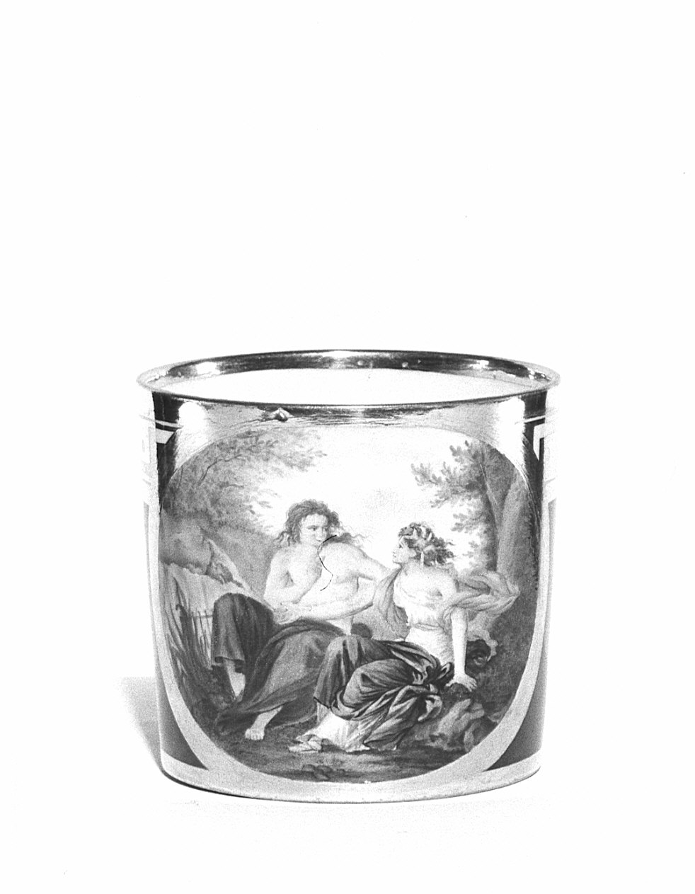 tazza, opera isolata - manifattura di Sèvres (inizio sec. XIX)